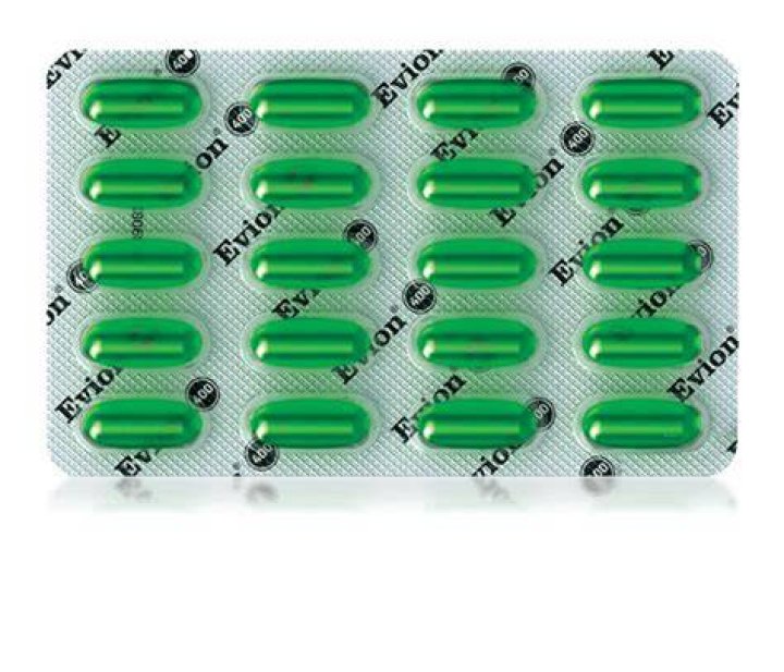 Can Evion 400 be taken daily?