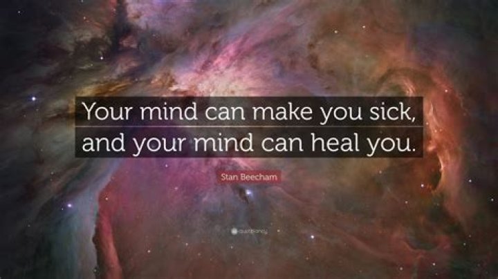 Can your mind make you sick?