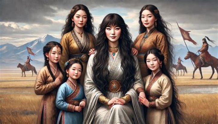 Did Genghis Khan have daughters?
