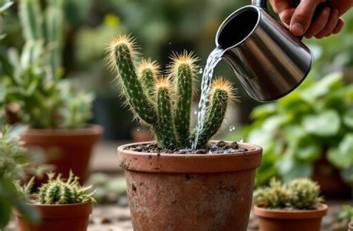 Do cacti like bottom watering?