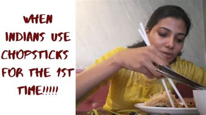 Do Indians use chopsticks?
