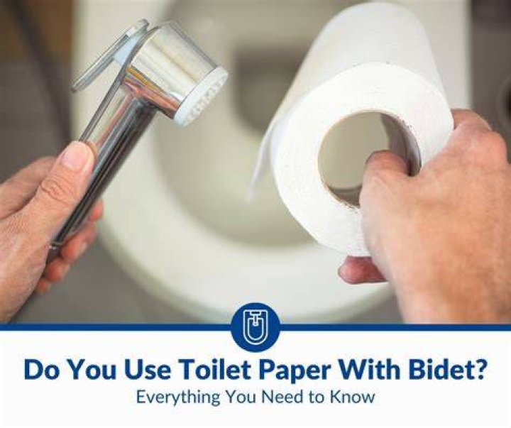 Do you use toilet paper before a bidet?