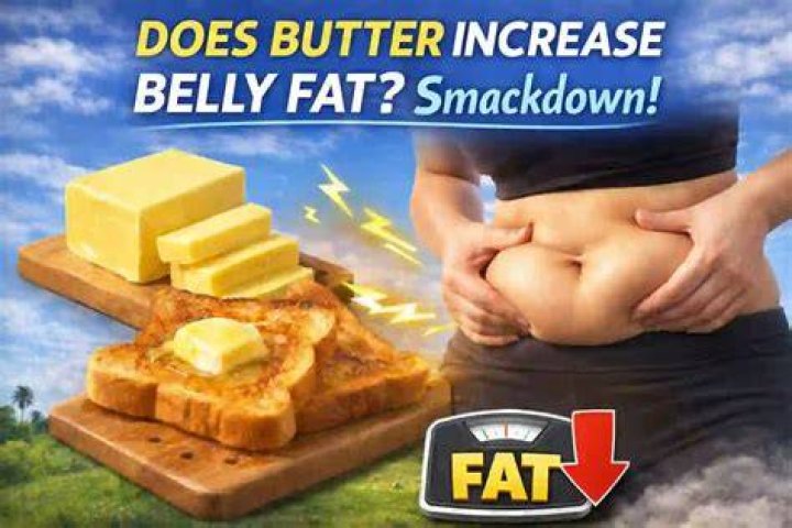 Does butter increase belly fat?