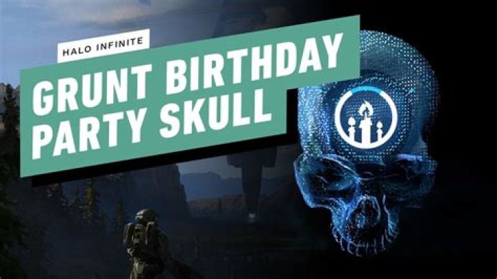 Does Grunt Birthday Party disable achievements Halo Infinite?
