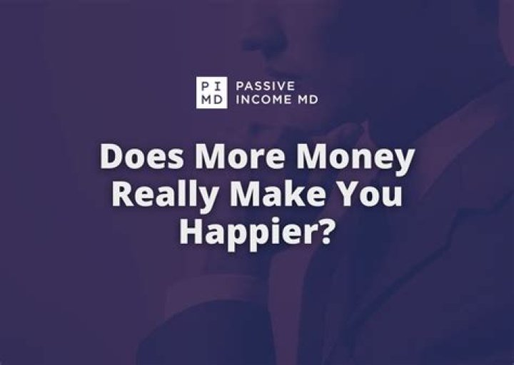 Does money make you happier?
