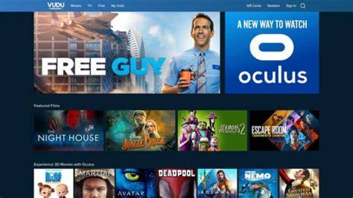 Does Oculus Quest 2 have VUDU?