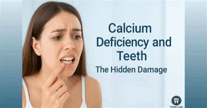 How do you fix calcium deficiency in teeth?