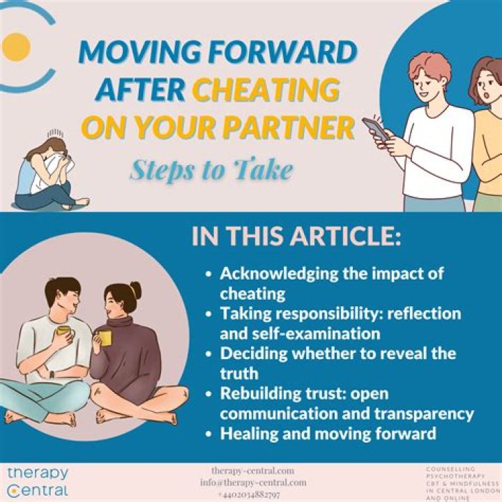 How do you heal from cheating?