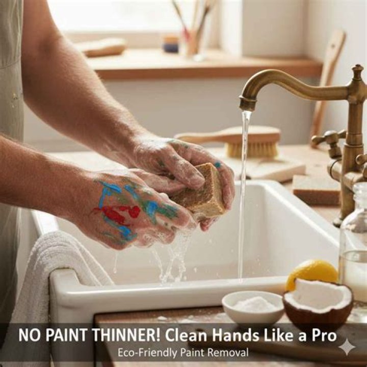 How do you remove paint without paint thinner?