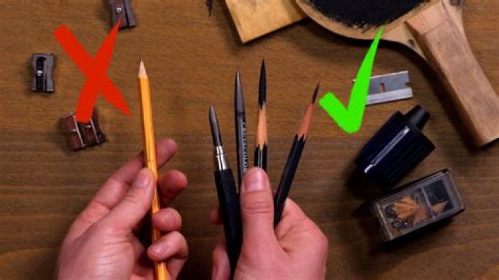 How do you sharpen graphite pencils?