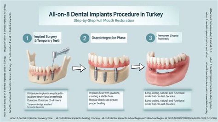How long do dental implants take in Turkey?