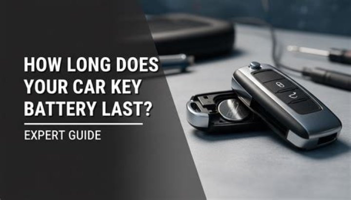 How long does battery last in car key fob?