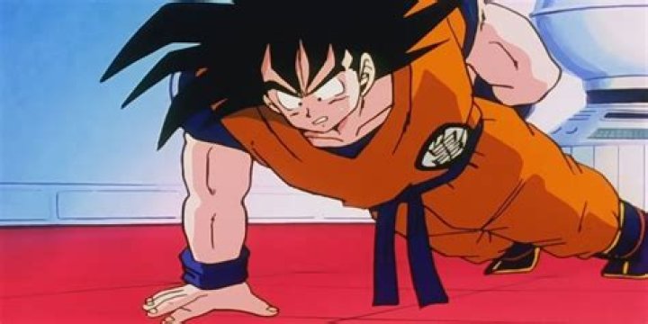 How many push-ups did Goku do?