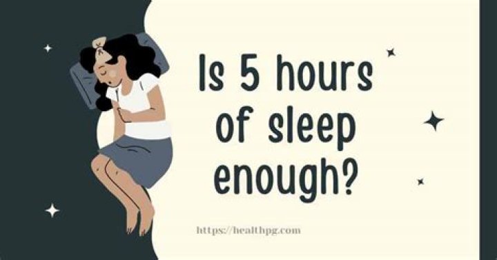 Is 5 hours sleep enough for JEE?