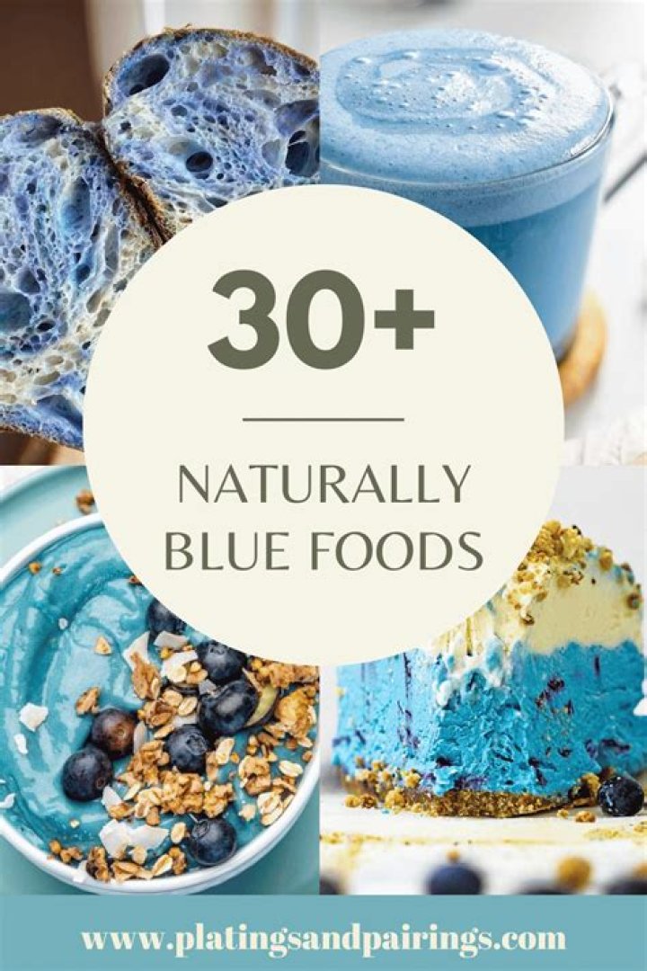 Is blue food poisonous?