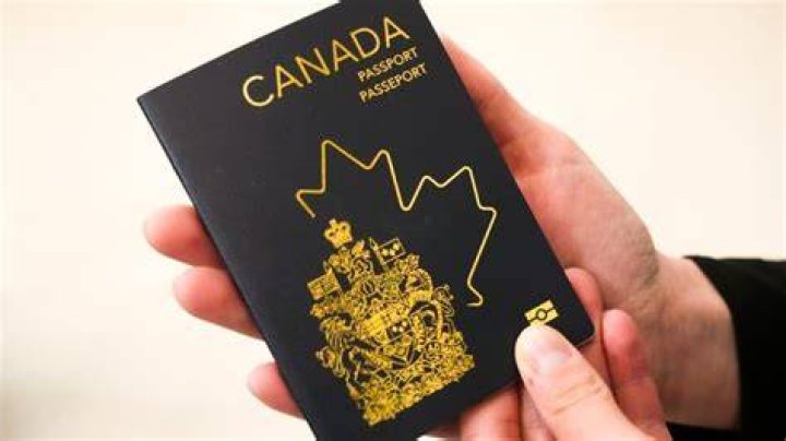 Is Canada passport black?