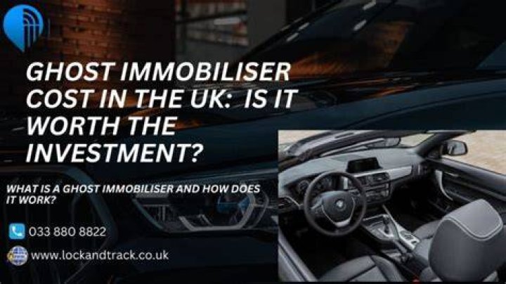 Is it worth getting a ghost immobiliser?