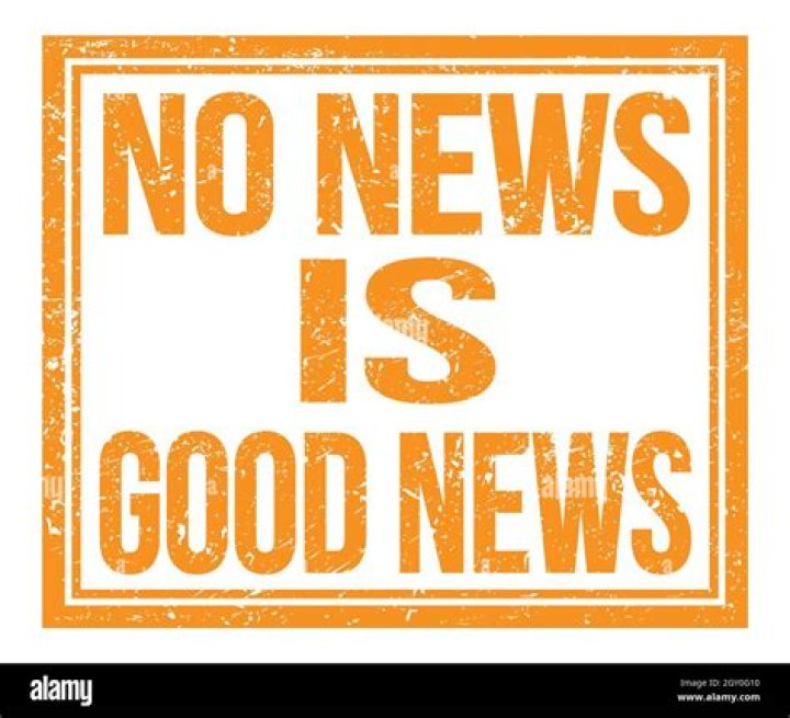 Is no news good news on a background check?