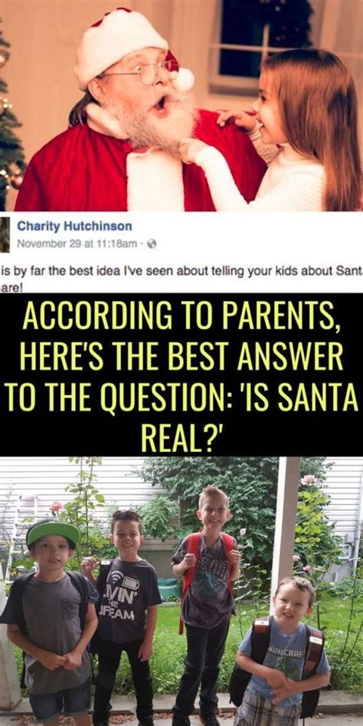 Is Santa real the real answer?