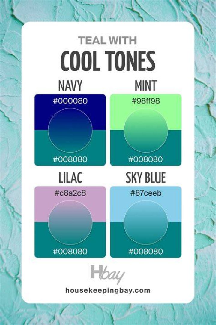 Is teal warm or cool?