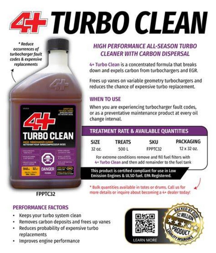 Is there a fuel additive to clean turbo?