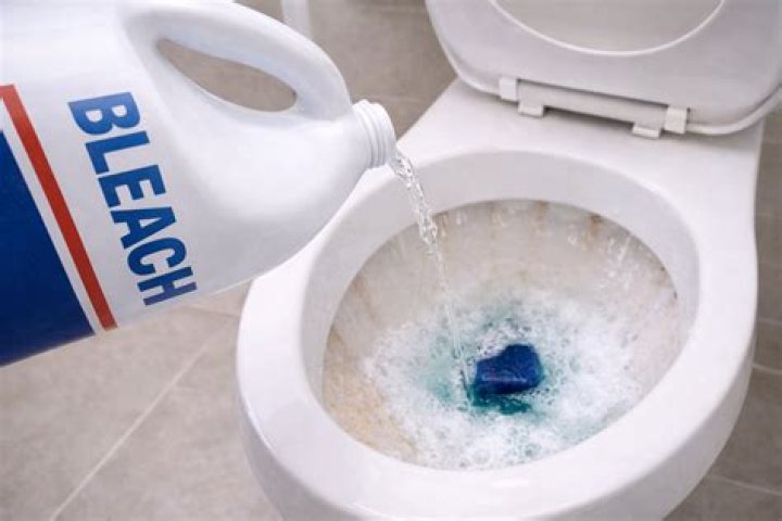 Is toilet bleach the same as bleach?