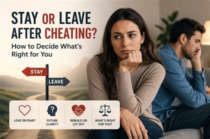 Should I stay with my partner who cheated?