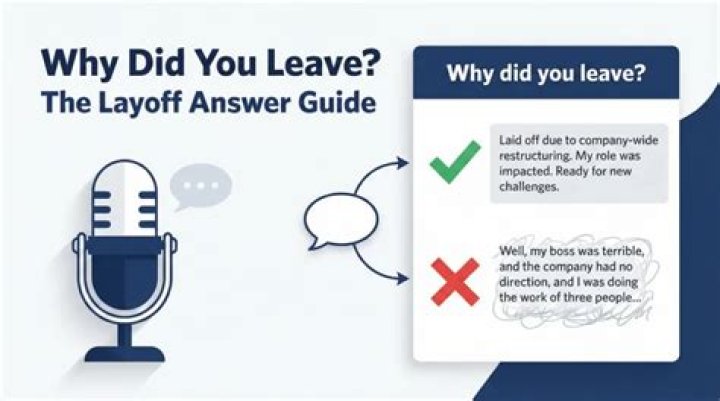 Should you say you were laid off in an interview?