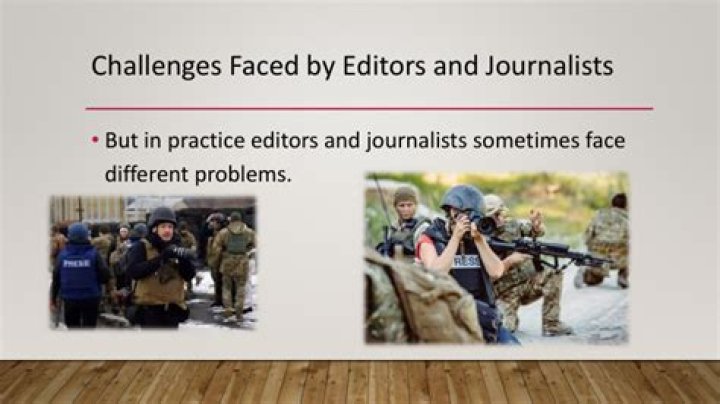 What are the problems faced by journalists?
