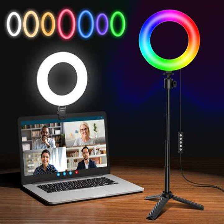 What color light is best for Zoom meetings?