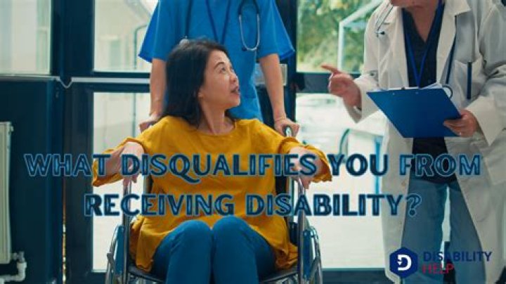 What disqualifies you from receiving SSI?