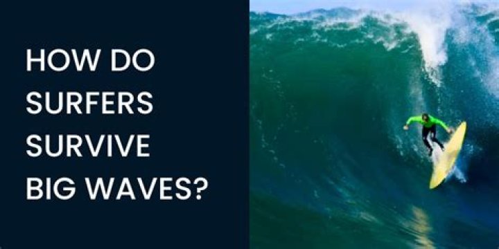 What do surfers call big waves?