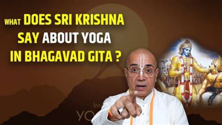 What does Krishna say about yoga?