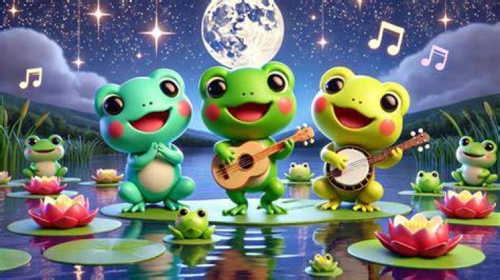 What happened to the frogs in Sing?