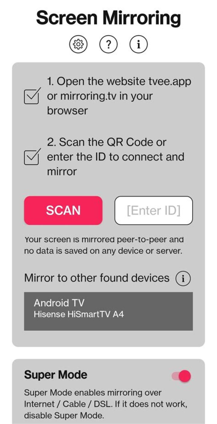 What is the best mirroring app for Android?