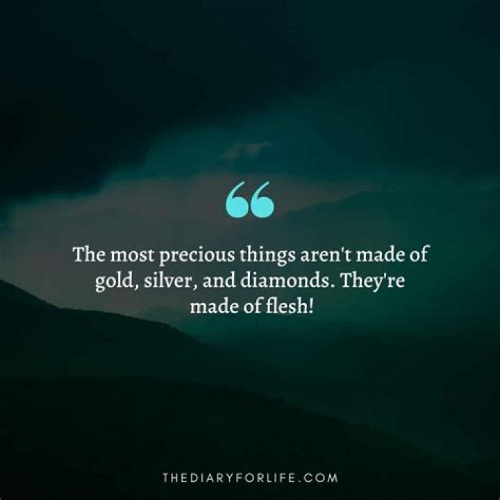 What is the most precious thing in life?