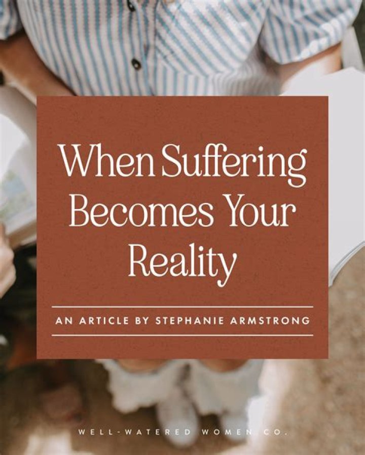 What is the reality of suffering?