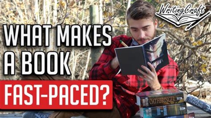 What makes a book fast-paced?