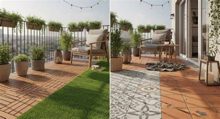 Which flooring is good for balcony?
