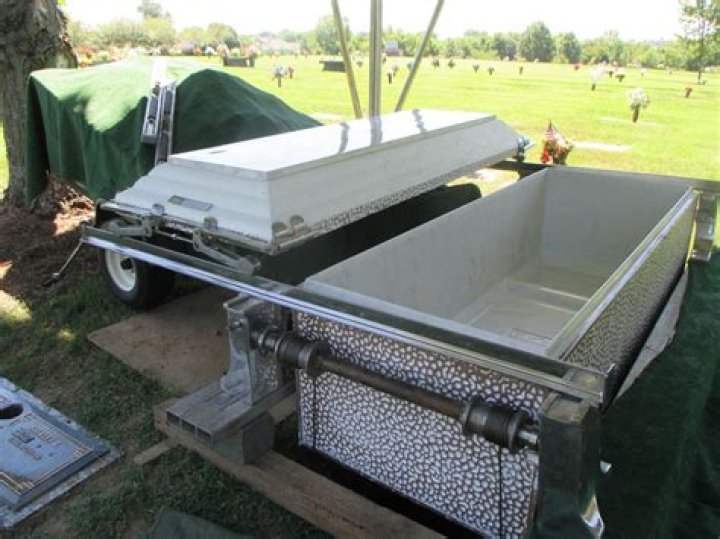 Why do caskets go in vaults?