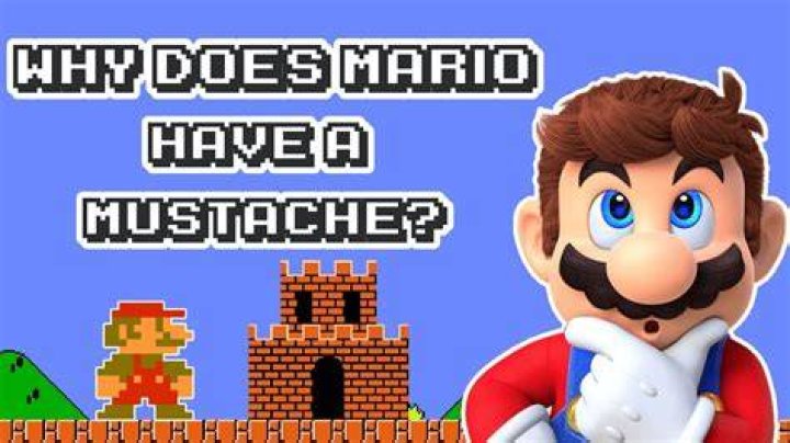 Why does Mario have a blue hat?