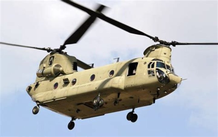 Why is a Chinook flying over my house?